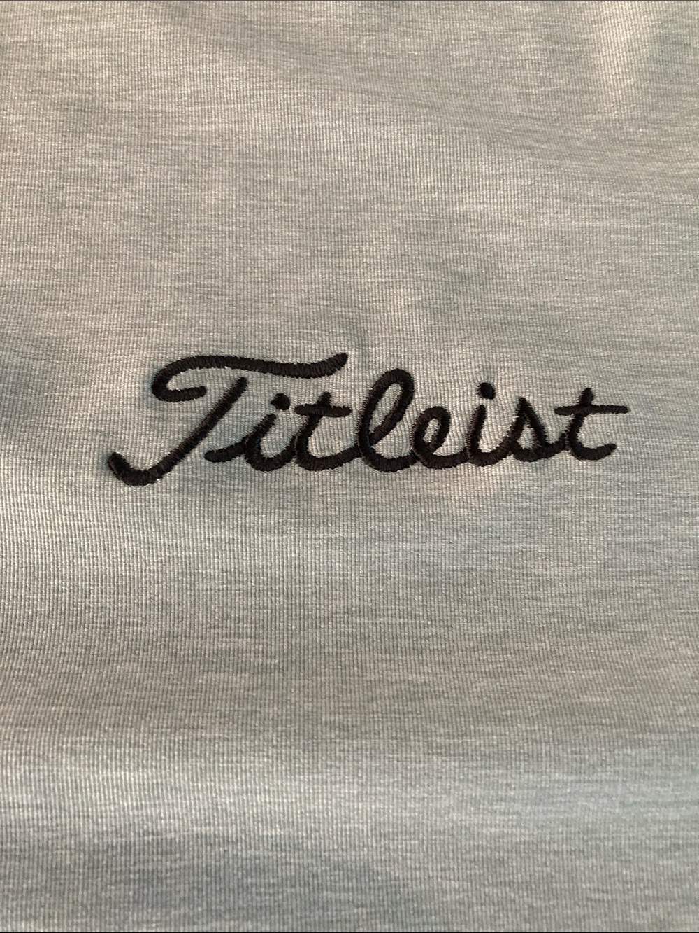 Footjoy Titleist Men’s Pale Green Gray Golf Polo with Embroidered Logo - Picture 4 of 9